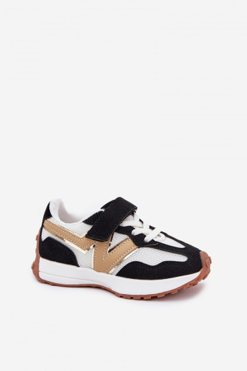 Sneakers tüüpi jalanõud Laste jalanõud krõpsudega kinnitatav Valget-msuud Tezzu 2