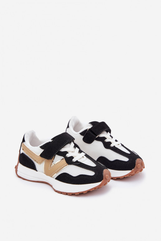 Sneakers tüüpi jalanõud Laste jalanõud krõpsudega kinnitatav Valget-msuud Tezzu Sneakers tüüpi jalanõud Laste jalanõud krõpsudega kinnitatav Valget-msuud Tezzu