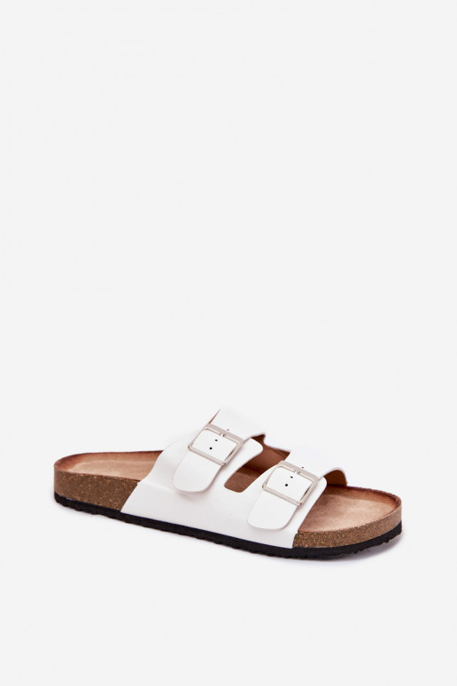 naiste plätud Korkosissea platvormil pannaldega valget värvi Evisolla naiste plätud Korkosissea platvormil pannaldega valget värvi Evisolla