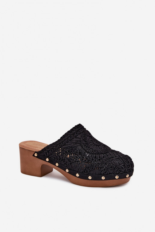 Szydełkosissee naiste plätud kõrge jämeda kontsaga msuud Senevia Szydełkosissee naiste plätud kõrge jämeda kontsaga msuud Senevia