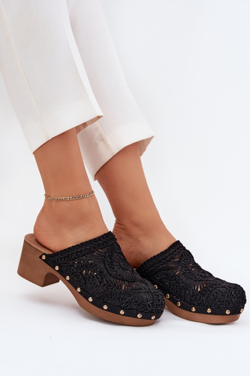 Szydełkosissee naiste plätud kõrge jämeda kontsaga msuud Senevia Szydełkosissee naiste plätud kõrge jämeda kontsaga msuud Senevia