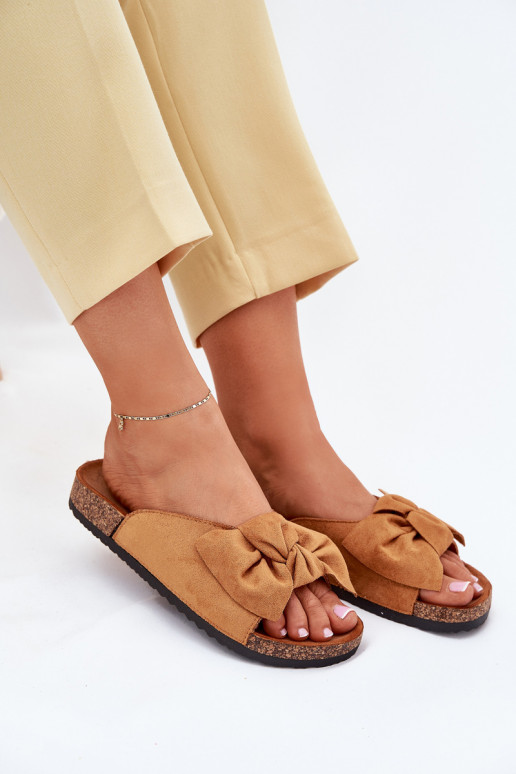 naiste plätud Korgitalla peal Kokardką pruunid värvi Seressa