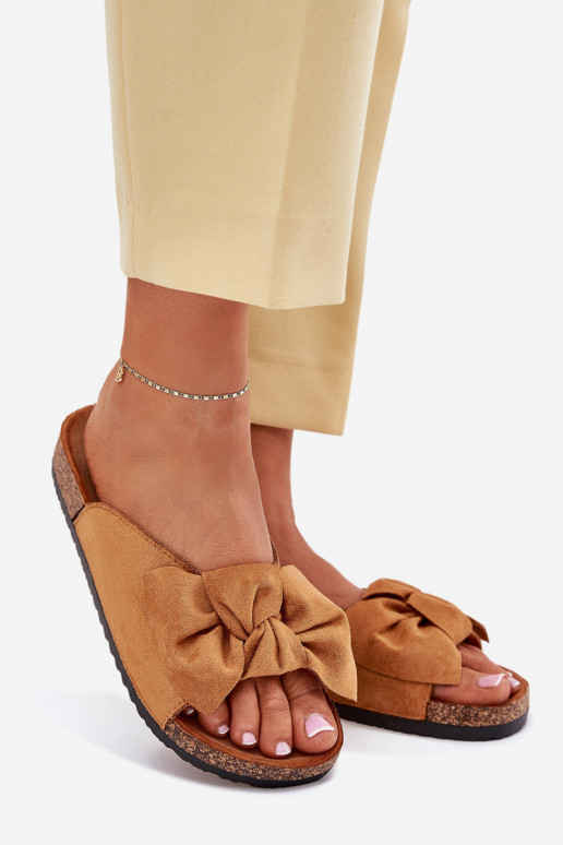 naiste plätud Korgitalla peal Kokardką pruunid värvi Seressa