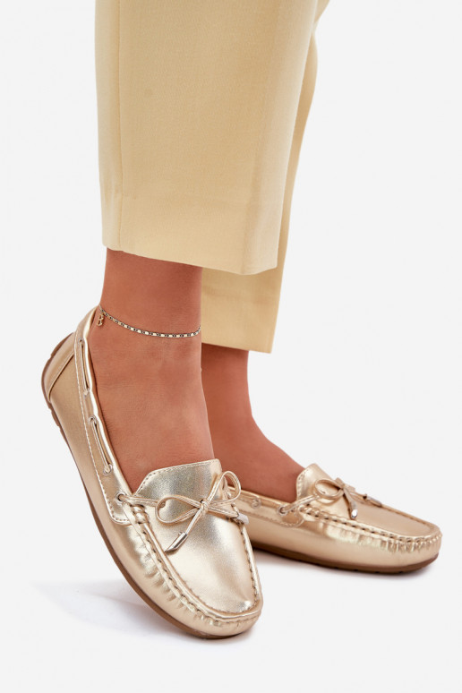 Pealiste omad Eko Pealhk Mokassiinid Kuldset värvi Si Passione