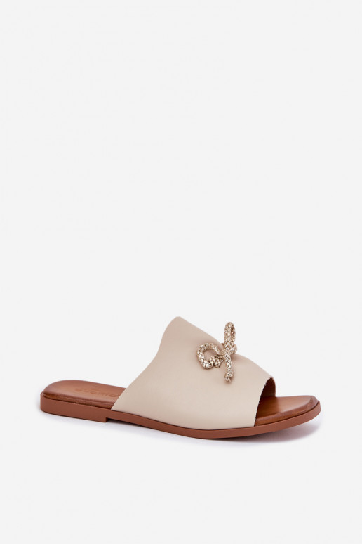 naiste plätud laiade nööridega Koos Ornate INiązaniem beeži värvi Norela naiste plätud laiade nööridega Koos Ornate INiązaniem beeži värvi Norela