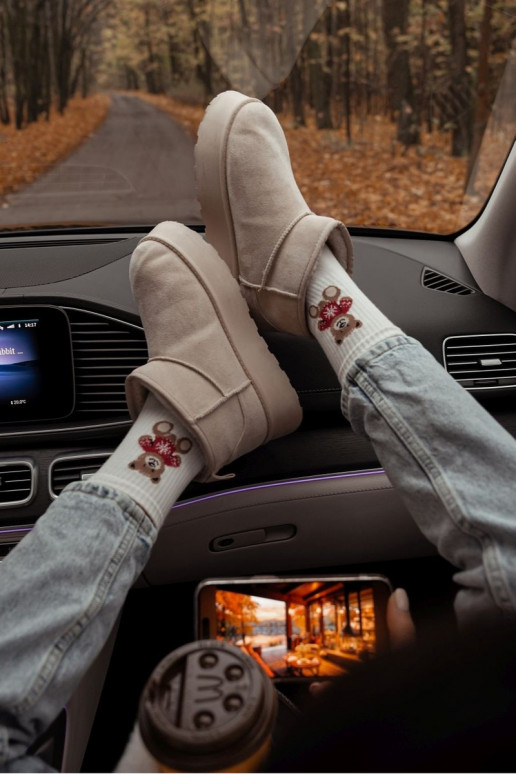 Sokid Pealiste omad Karu sisse Ssisseeterku Ecru Sokid Pealiste omad Karu sisse Ssisseeterku Ecru