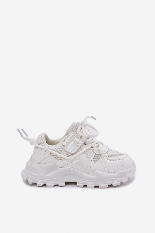 spordijalatsid Sneakers tüüpi jalanõud Laste jalanõud valget värvi Tilvianea