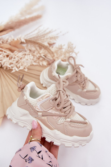 spordijalatsid Sneakers tüüpi jalanõud Laste jalanõud beeži värvi Tilvianea
