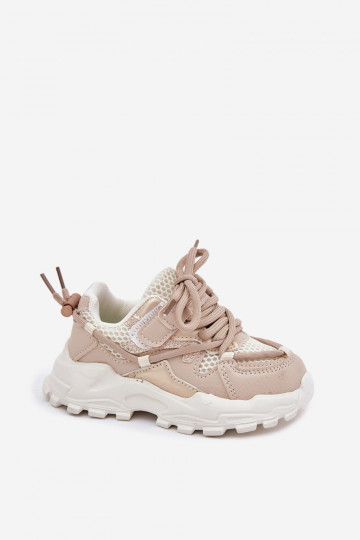 spordijalatsid Sneakers tüüpi jalanõud Laste jalanõud beeži värvi Tilvianea 2