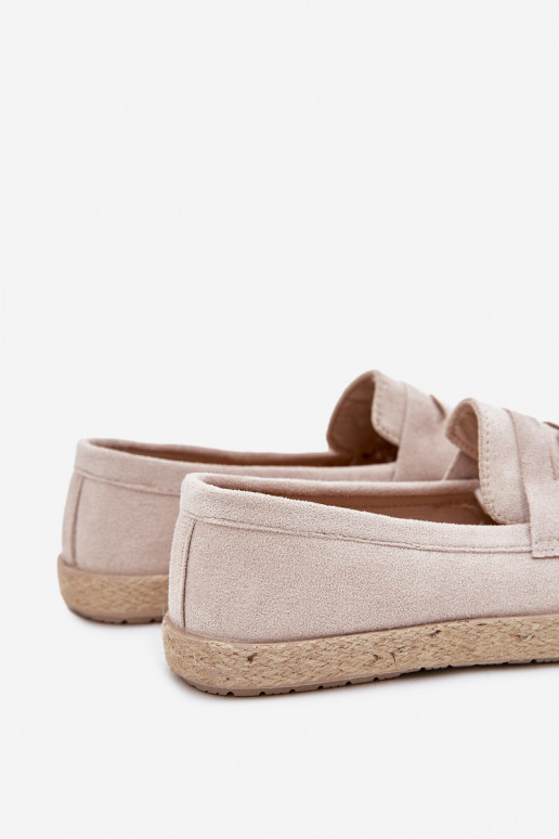 Mokassiinid meeste omad Koos punutisega beeži värvi Fiamar