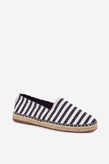meeste omad espadrillid Z Riidest triipudega tumesinist värvi Kerenz