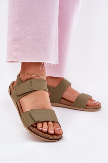 Pealistesandaalid Pealiste omad Inblu AA0001KU Rohelist värvi