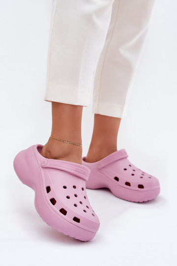 Kerged rannaplätud naiste plätud Sellel onssiivsel tallal Big Star RR274A120 Tumeroosad värvi