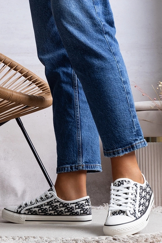 Mustad-valged naiste kingad, „Rimmie"