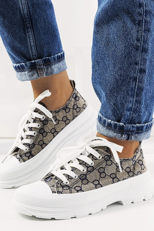 Sinised-beežid jalatsid, „Waters"