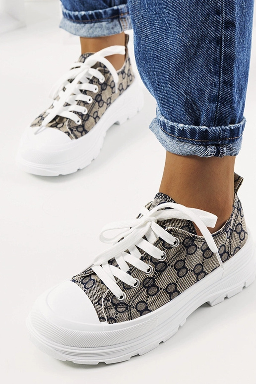 Sinised-beežid jalatsid, „Waters"