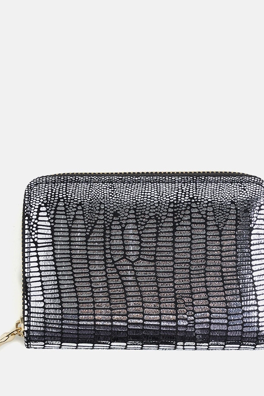 Hõbedane läikiv Decosta rahakott Hõbedane läikiv Decosta rahakott