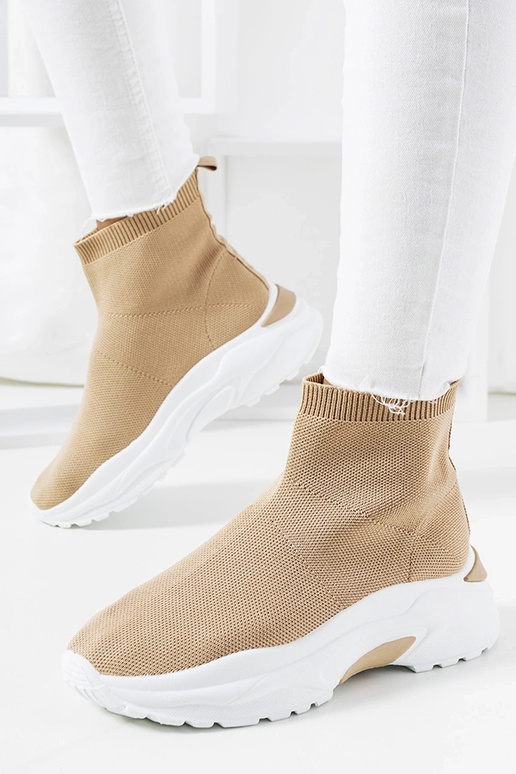 Pruunid kõrged spordijalatsid, „Melissa"