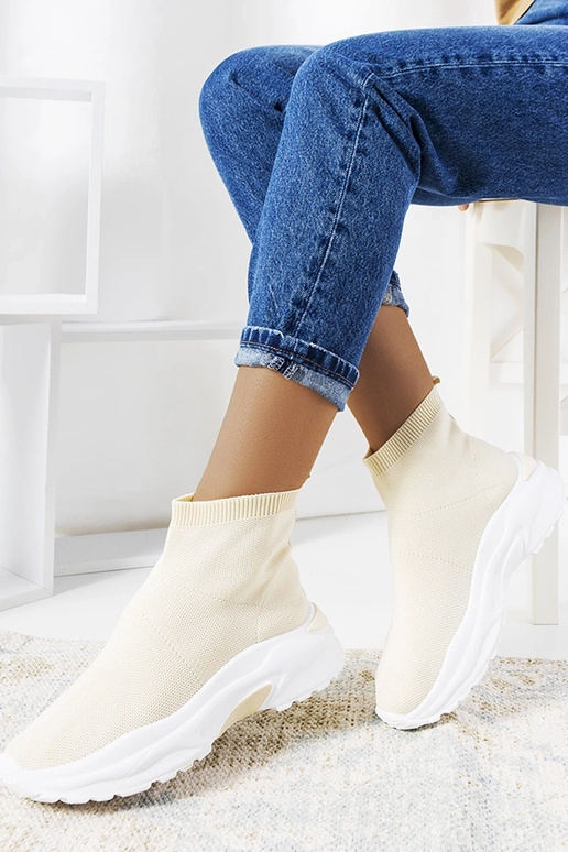 Beežid kõrged spordijalatsid, „Melissa"