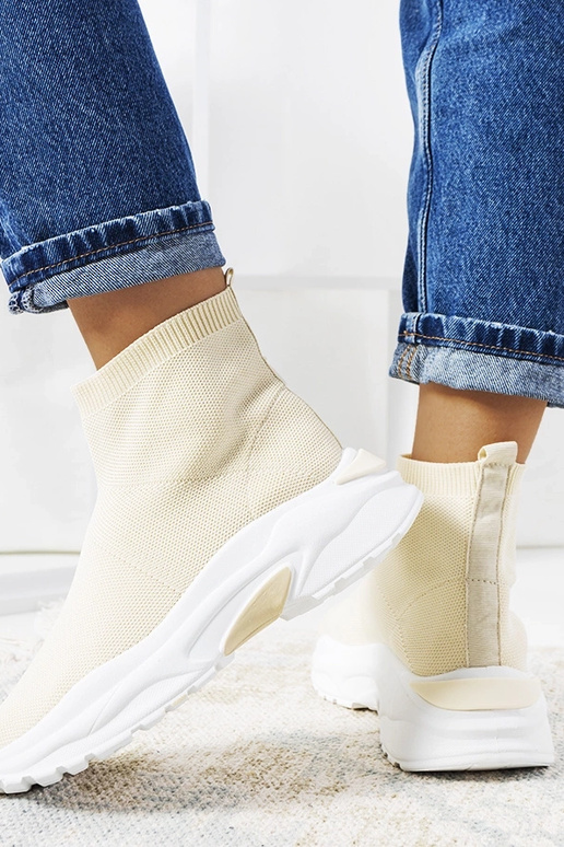 Beežid kõrged spordijalatsid, „Melissa"