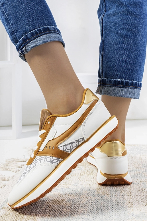 Chiara naiste valged ja pruunid tossud Chiara naiste valged ja pruunid tossud