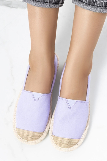 Tanner naiste lillad espadrillid