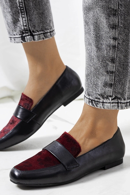 Mustad ja bordoopunased Kolk naiste...