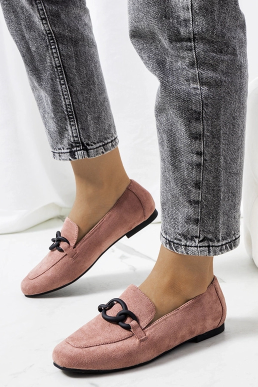 Roosad Dante nahast poolsaapad Roosad Dante nahast poolsaapad