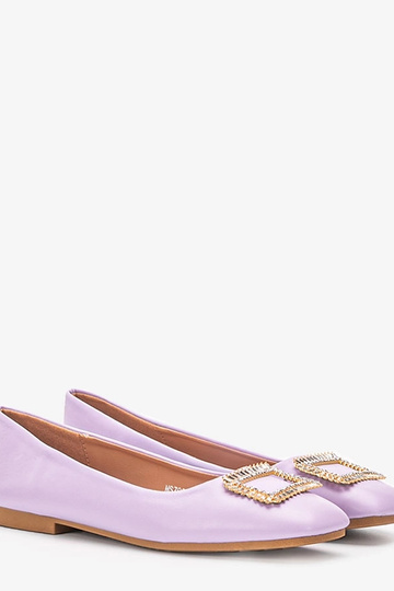 Rhonda Purple Ballet Flats 2