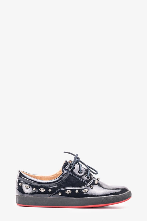 Mikaela tumesinine lakknahast laste... Mikaela tumesinine lakknahast laste...