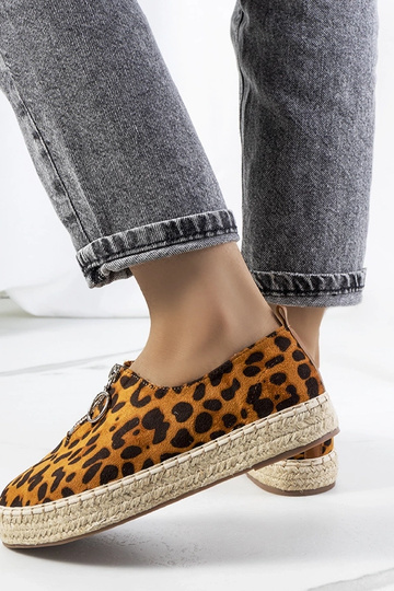 Pruunid Verneli espadrillid