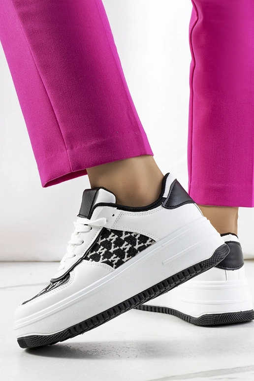 Valged kõrge tallaga tossud Valpara Valged kõrge tallaga tossud Valpara