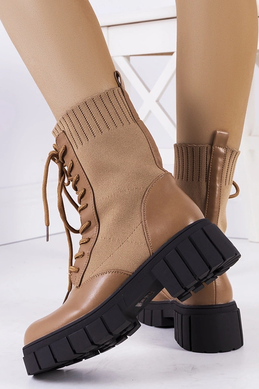 Pruunid öösidemed elastse säärega, „Ada"