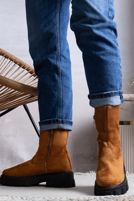 Pruunid Conco platvormsaapad