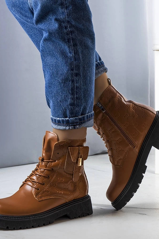 Pruunid soojustusega Coal trapper saapad