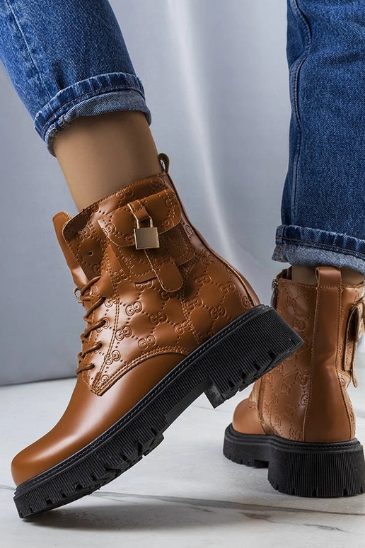 Pruunid soojustusega Coal trapper saapad