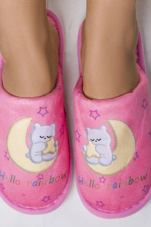 Vikerkaarekuuroosad pehmed sussid