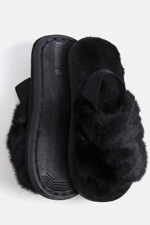 Leilana mustad elastsed sussid