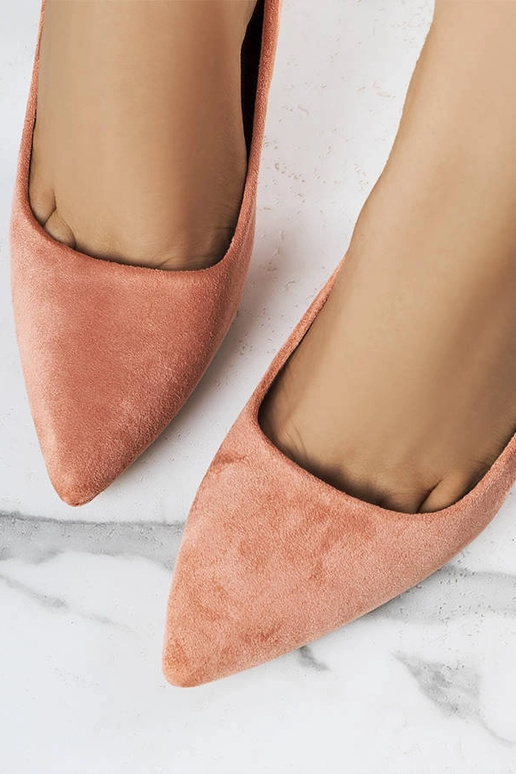 Emma roosad kõrge kontsaga pumbad