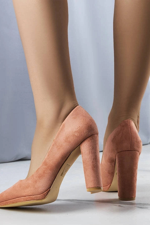 Emma roosad kõrge kontsaga pumbad