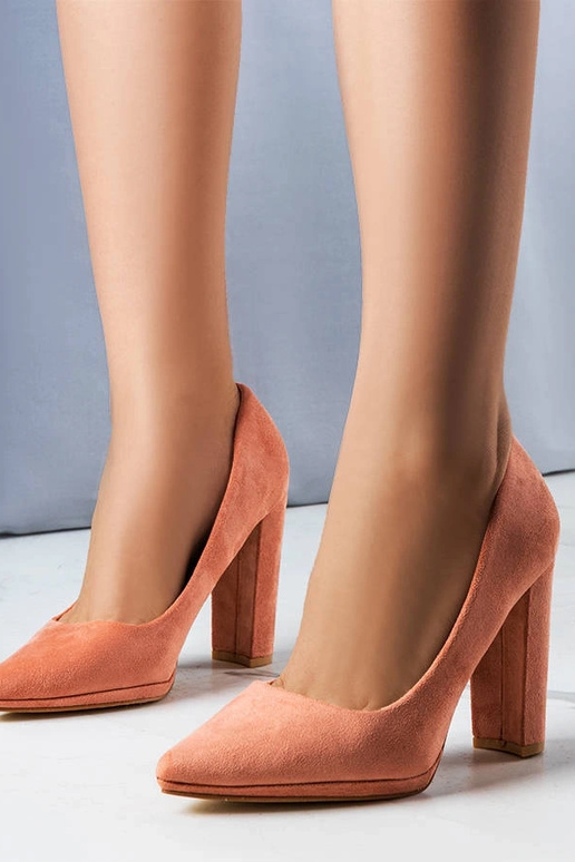 Emma roosad kõrge kontsaga pumbad