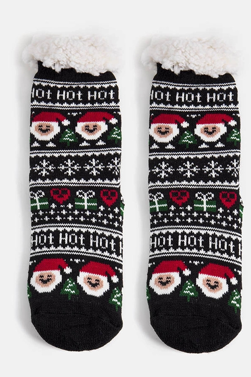 Mustad isoleeritud sokid jõuluvana...