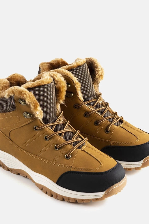 Pruunid soojustusega Violette saapad