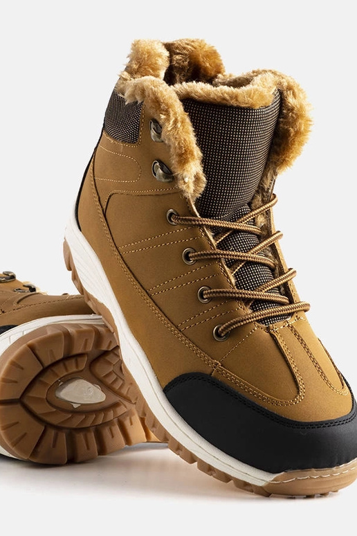 Pruunid soojustusega Violette saapad