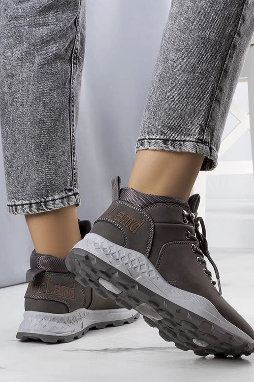 Adleri hallid soojustusega naiste saapad