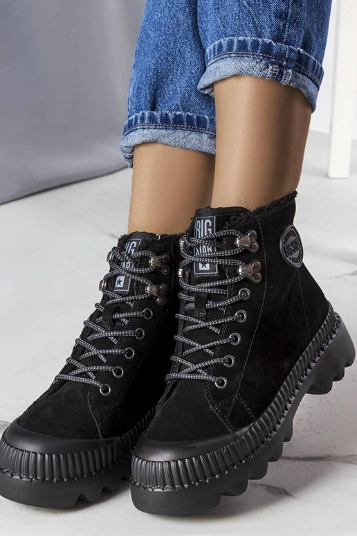 Mustad soojustatud poolsaapad Big...