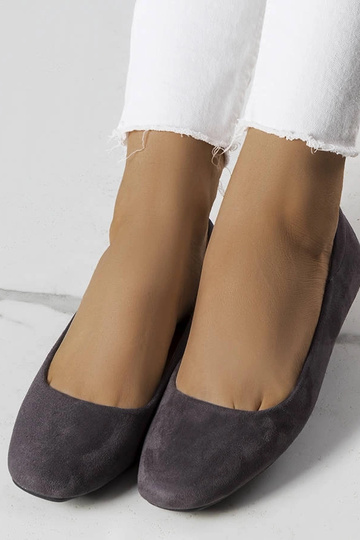 Jules Grey Eco-Suede baleriinid 2