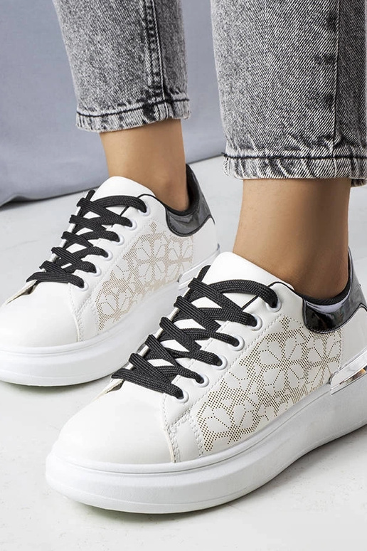 Erin mustad ja valged perforeeritud...