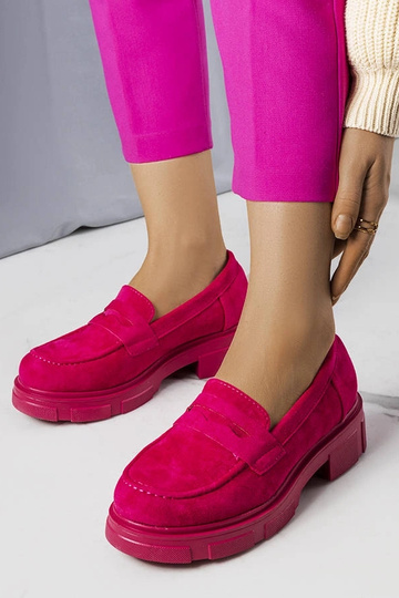 Roosad kunstsuede Alacoque kingad