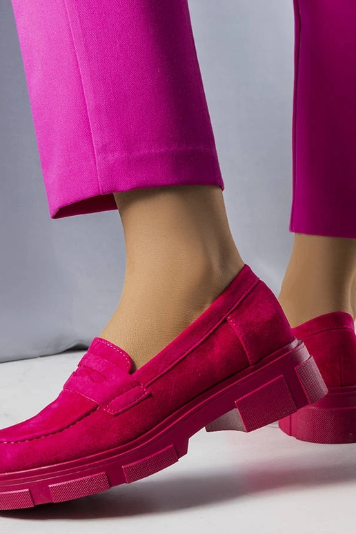 Roosad kunstsuede Alacoque kingad